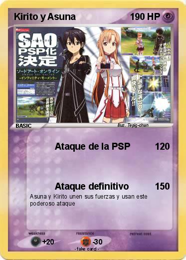 Pokemon Kirito y Asuna