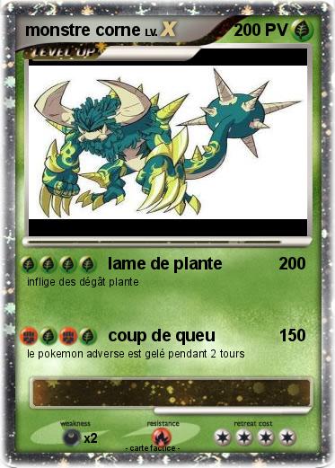 Pokemon monstre corne