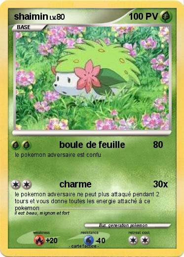 Pokemon shaimin