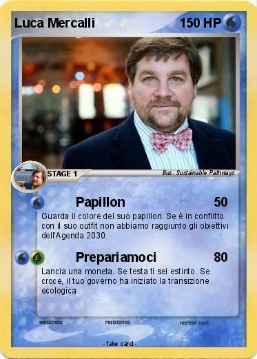 Pokemon Luca Mercalli