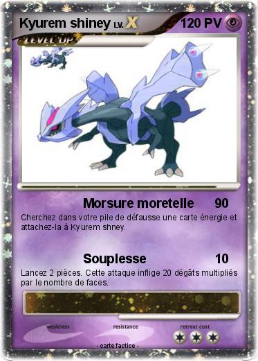 Pokemon Kyurem shiney