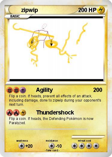 Pokemon zipwip