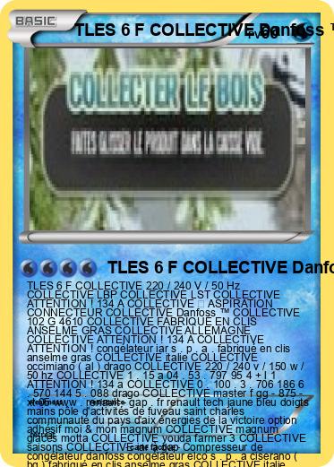 Pokemon TLES 6 F COLLECTIVE Danfoss ™