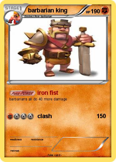 Pokemon barbarian king