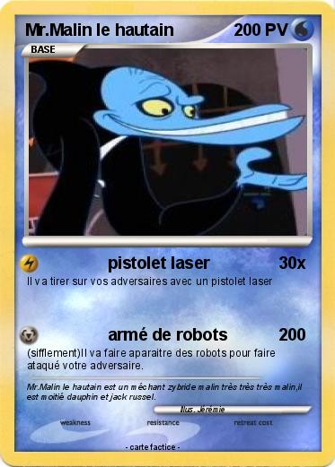 Pokemon Mr.Malin le hautain