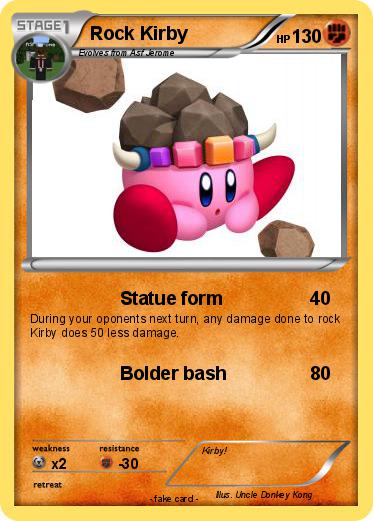 Pokemon Rock Kirby
