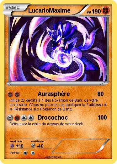 Pokemon LucarioMaxime