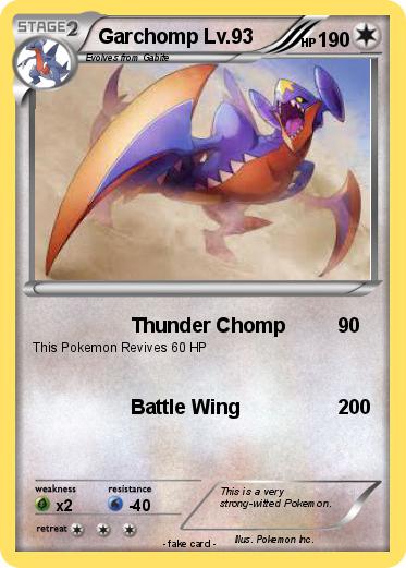 Pokemon Garchomp Lv.93