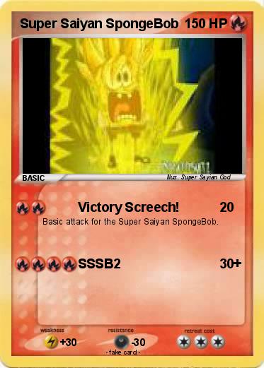 Pokemon Super Saiyan SpongeBob