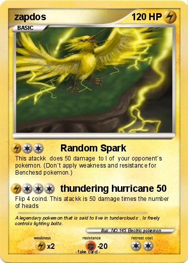 Pokemon zapdos