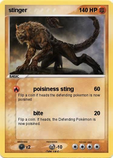 Pokemon stinger