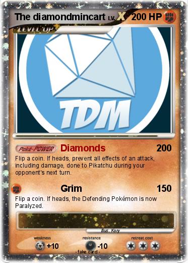 Pokemon The diamondmincart