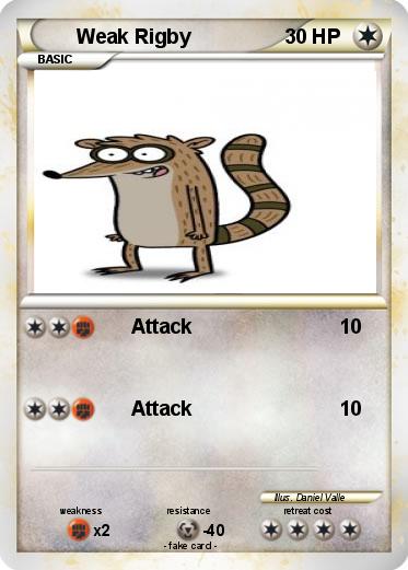 Pokemon Weak Rigby