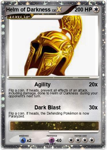 Pokemon Helm of Darkness