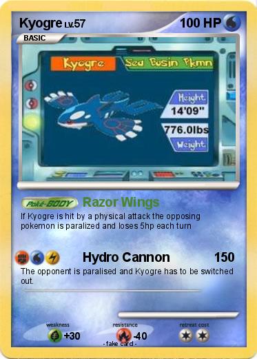Pokemon Kyogre