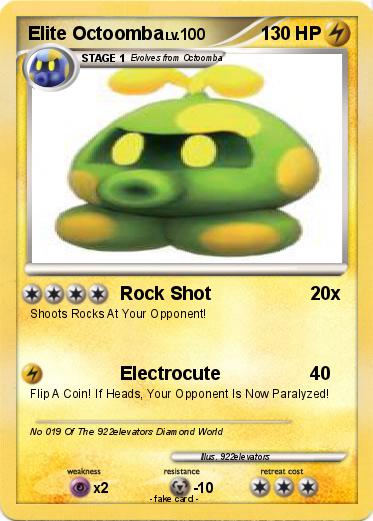 Pokemon Elite Octoomba