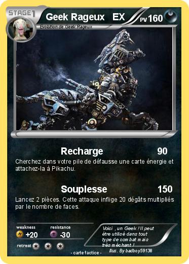 Pokemon Geek Rageux   EX