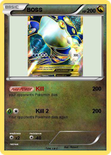 Pokemon BOSS