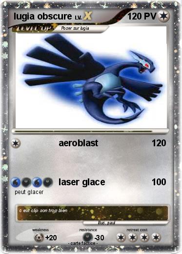 Pokemon lugia obscure