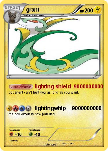 Pokemon grant