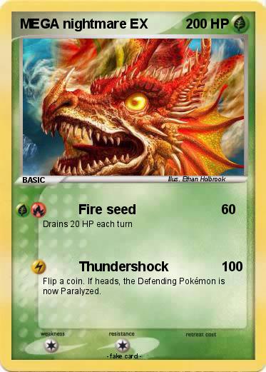 Pokemon MEGA nightmare EX