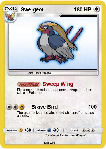 Pokemon Swelgeot