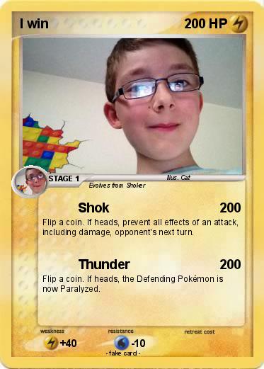 Pokemon I win