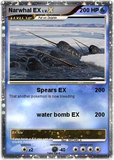 Pokemon Narwhal EX