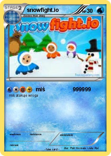 Pokemon snowfight.io