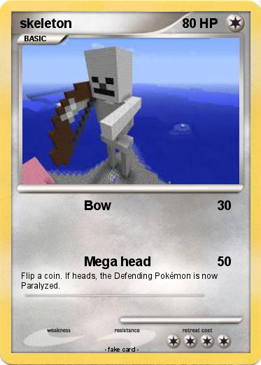 Pokemon skeleton
