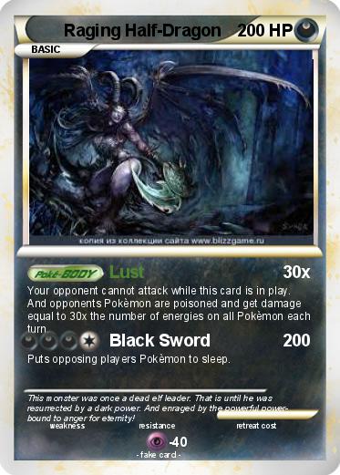 Pokemon Raging Half-Dragon