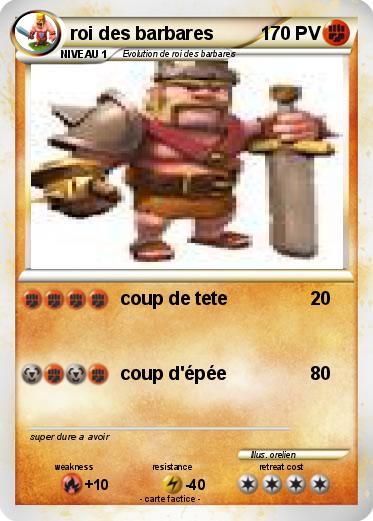 Pokemon roi des barbares