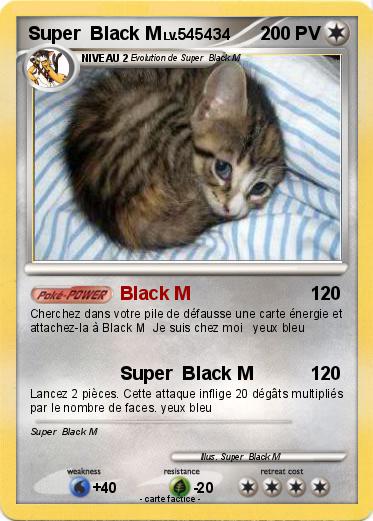Pokemon Super  Black M