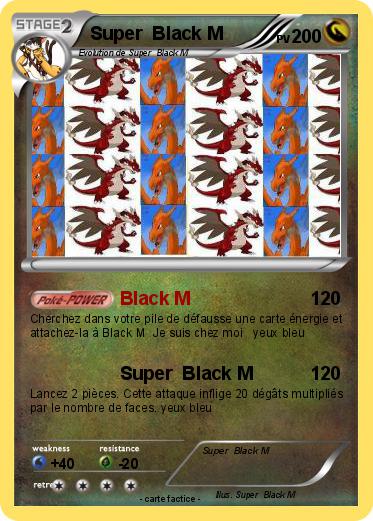 Pokemon Super  Black M