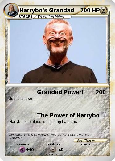 Pokemon Harrybo's Grandad
