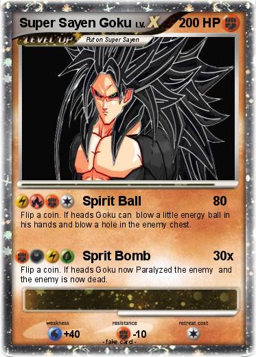 Pokemon Super Sayen Goku