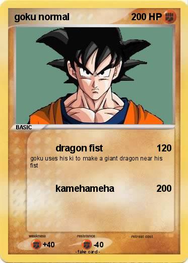 Pokemon goku normal