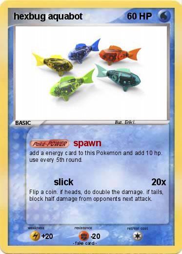 Pokemon hexbug aquabot