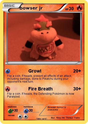 Pokemon bowser jr
