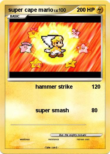 Pokemon super cape mario