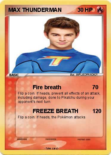 Pokemon MAX THUNDERMAN