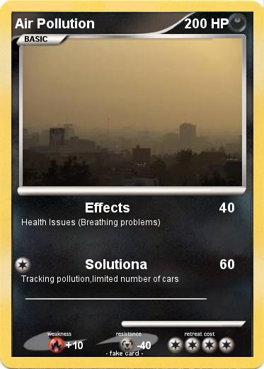 Pokemon Air Pollution