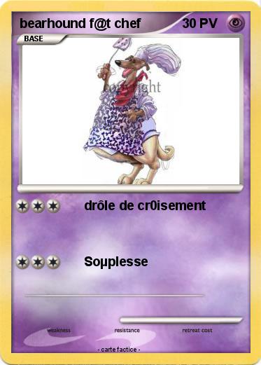 Pokemon bearhound f@t chef