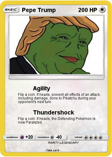 Pokemon Pepe Trump