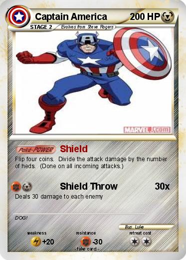 Pokemon Captain America