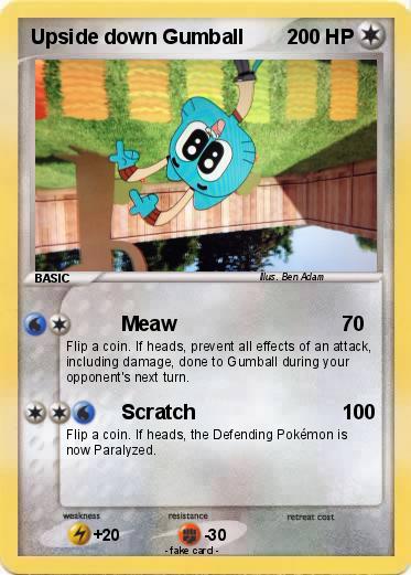 Pokemon Upside down Gumball