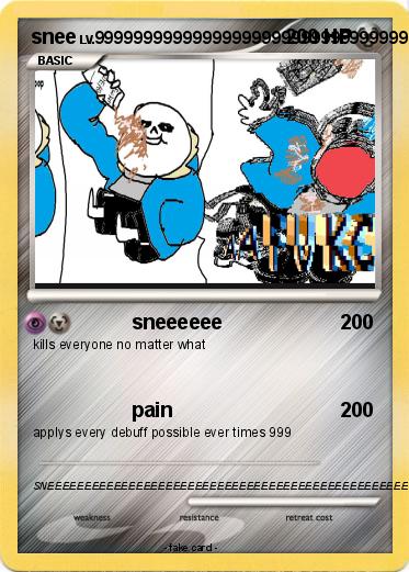 Pokemon snee