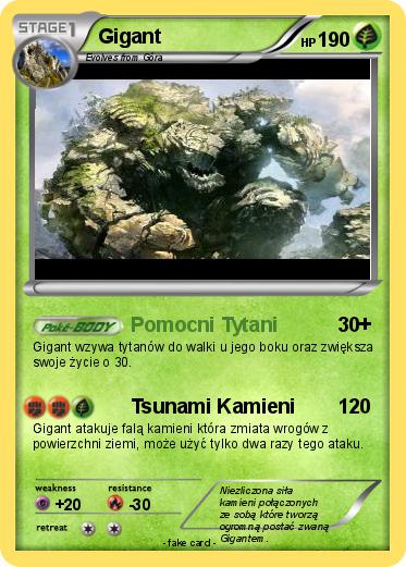 Pokemon Gigant