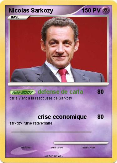 Pokemon Nicolas Sarkozy