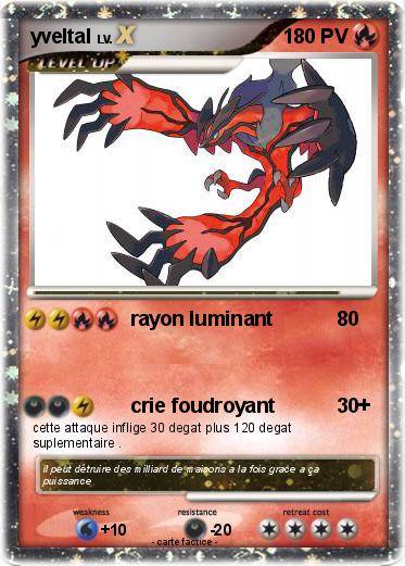 Pokemon yveltal